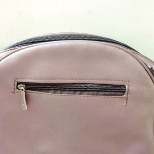 Shiny Nude Sling Bag