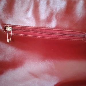 Maroon Color Handbag