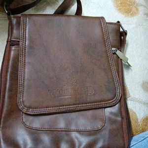 Unisex Sling Bag Brown