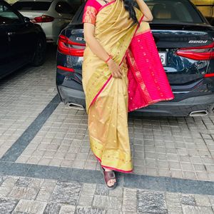 Banarasi Gold Saree🪔❤️