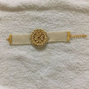 Kundan Moti Bracelet