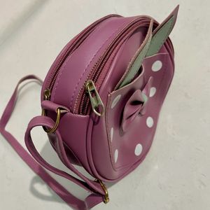 Dark Pink Sling Bag For Girls/Women