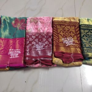 Trending 🔥🔥soft Chiffon Brasso Sarees