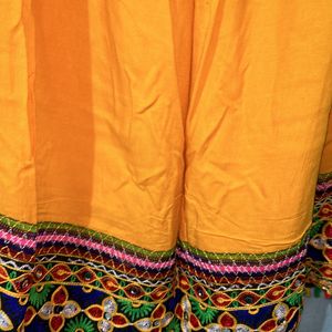 BANJARA INDIA Embroidered Flared Maxi Skirts