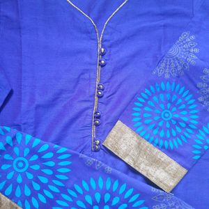 Blue Kurti