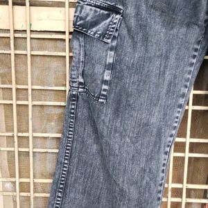 Girls Cargo Jeans