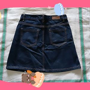 Cute Short Denim Skirt 😍