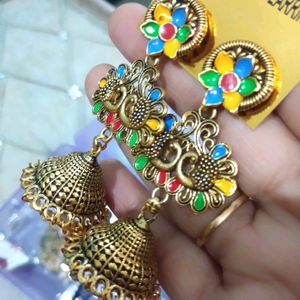 Beautiful Jhumka Earrings