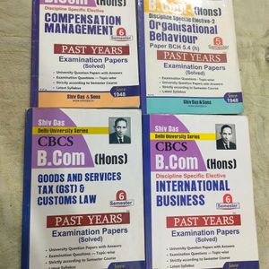 Shiv Das B. Com Hons Books