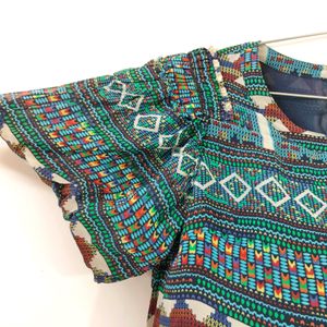 Korean imported multicolored top