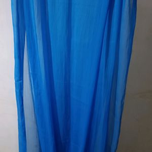 Blue Dupatta