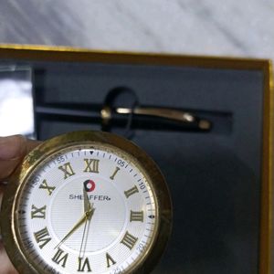 SHEAFFER table Clock Not In Working Condition