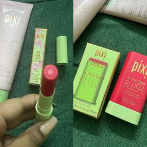 🥳SALE🥳Pixi Combo 🩷Facewash, Lip Care & Blush🩷