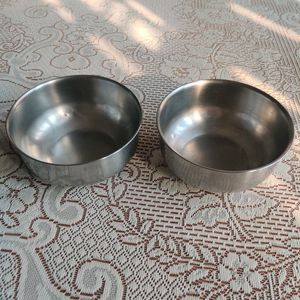 4 Stainless Steel Bowls