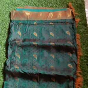 Green Silk Saree Available