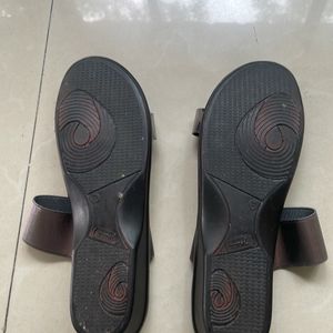 Ladies Slip On Sandals, Size 40