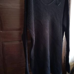 Long Sweater Black