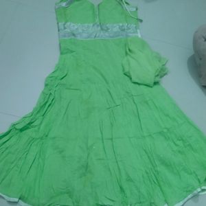 New Green Pista Dress