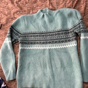 Teal Blue Sweater