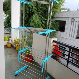 Three Tier Cloth Drying Stand