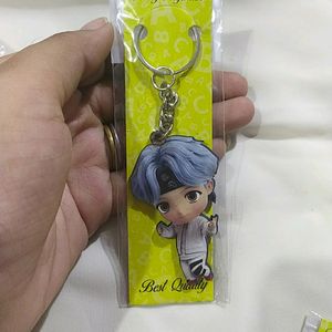 BTS Tiny Tan Keychain