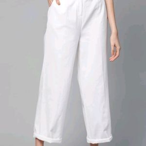 Relaxed Straight Fit Trousers