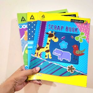 Children Scrap Book Combo Of 3