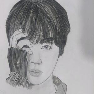 Bts Jin💜 Sketch 💜