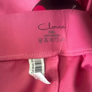 Pink Clovia Active Wear Yoga Pant