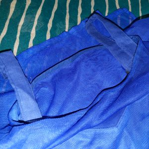 Royal Blue Palazzo Paint  Suit