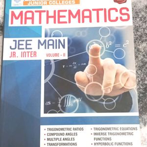 Mathematics JEE MAIN 1ST YEAR BOOK