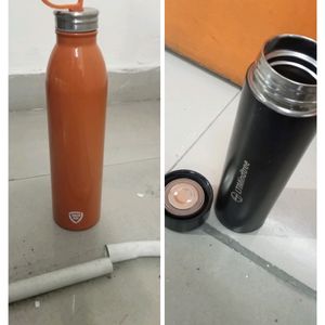 New Cello Hot And Cold Steel Water Bottle