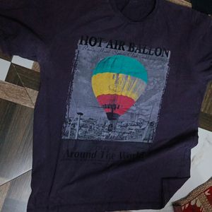 Purple Men T-shirt