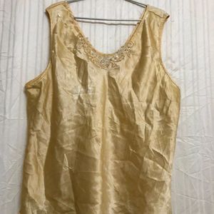 Secret Treasures Yellow Tank Top