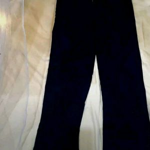 BLACK WIDE LEG SLIT HIGH WAIST JEAN  (TOTALLY NEW)