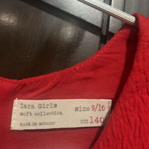 Zara Short Dress- 8-10 years