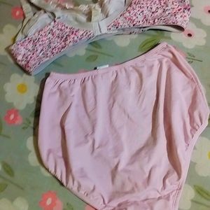 Pink Lingerie Set( Bra+ Panty Set)