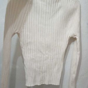 V Neck Winter Top From Zara