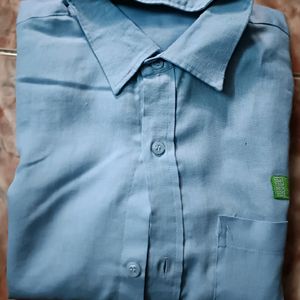 Formal Sky-blue Shirt