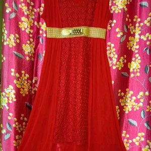 Bright Red Dress ❤️