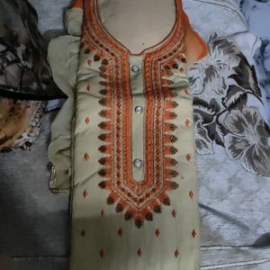 Suit Material Full Embroidery Cotton