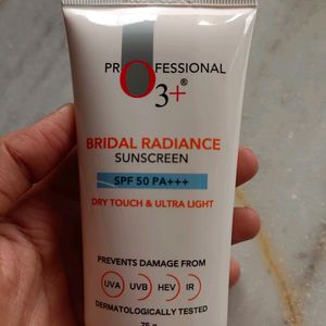 O3+Professional Sunscreen