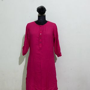 Deep Pink kurta