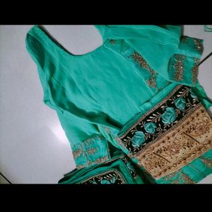 Teal Heavy Bridal Suit