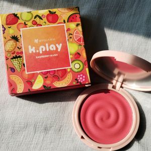 Myglamm K.Play Flavoured Blush - Frozen Raspberry