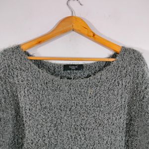 Grey Casual Top (Women's)