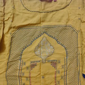 Yellow Kurta For Daily Use