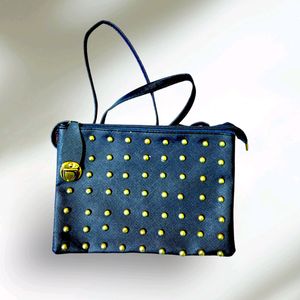 Navy Blue Sling Bag For Women