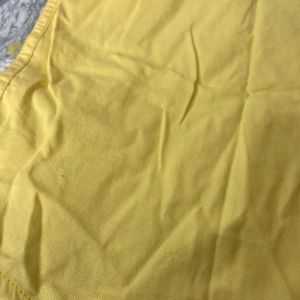 Yellow Men Shirt