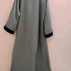 Grey Abaya
